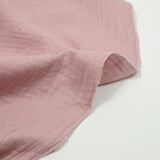 Double gauze iridescent pink background pink