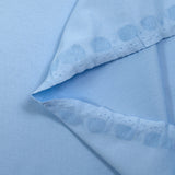 Sky blue cotton jersey
