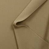 Beige cotton polo knit