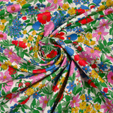 Coton liberty ® Clarabelle multicolore au mètre