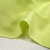 Pastel green ribbed cotton jersey