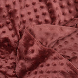 Polar Minky Relief Auburn