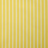 Coton tissé-teint Rudy rayé blanc fond jaune beurre