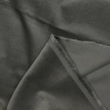 Velours côtelé coton 1 mm gris moyen