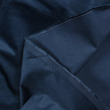 Velours côtelé coton 1 mm marine