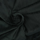 Velours côtelé 100% coton double rayure noir