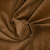 Velours côtelé coton élasthanne 3 mm camel