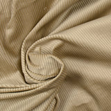 Velours côtelé 100% coton 3 mm sable