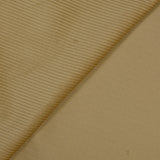 Velours côtelé 100% coton 3 mm sable