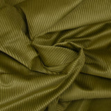 Velours côtelé coton et laine 2 mm matcha