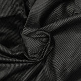 Velours côtelé coton 2 mm gris pierre