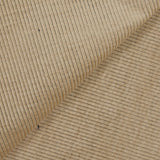 Velours côtelé 100% coton 3 mm beige fond marine