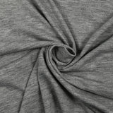 Jersey de polyester gris clair chiné