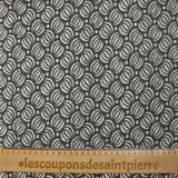 Coton batik imprimé Ghaziabad fond gris