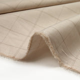 Beige ligero de algodón de espalda a espalda
