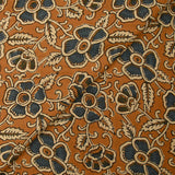 Coton indien imprimé Goa fond camel