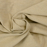 Velours de coton ras sergé double face beige et noir