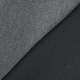 Velours de coton ras gris