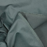 Velours de coton ras gris pétrole