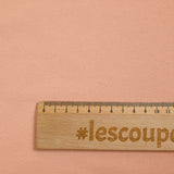 Sergé de viscose rose blush