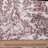 Pique of cotton canvas chest brown