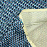 Semicírculo raso algodón elastano fondo marino
