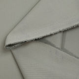 Twill de coton élasthanne gris silex