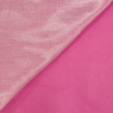 Crêpe irisé polyester rose