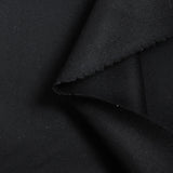 Drap de laine sergé noir