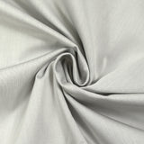 Satin de coton élasthanne gris clair