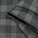 Cardiff Prince of Wales dyed woven cotton navy reverse