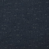 Coton doupionné effet seersucker chiné marine et gris