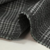 Cardiff Prince of Wales dyed woven cotton navy reverse