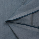 Coton tissé-teint jacquard Alexia bleu foncé