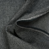 Coton lourd tissé-teint mini chevron anthracite