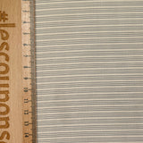 Doublure polyester triple rayure marron fond beige