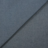 Jacquard de coton fantaisie Jacob bleu nuit