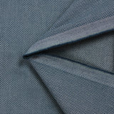 Jacquard de coton fantaisie Jacob bleu nuit