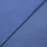 Jacquard de coton fantaisie Jacob bleu azur