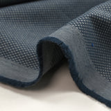 Jacquard de coton fantaisie Jacob bleu nuit