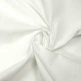 White polycotton veil