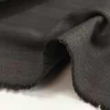 Coton chevrons envers gratté gris taupe