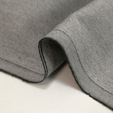 Sergé de coton élasthanne gris et noir