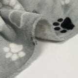 Polar Doudou Printed Dog Gray Background