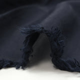 Viscose fluide satinée bleu marine