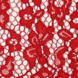 Dentelle festonnée Maud rouge