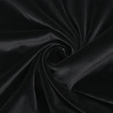 Velours de coton ras noir charbon