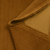 Velours 100% coton côtelé noisette