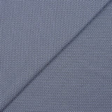 Jersey de coton imprimé harmonie noir fond bleu layette