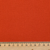 Maille de laine côtelée Nicila orange sanguine